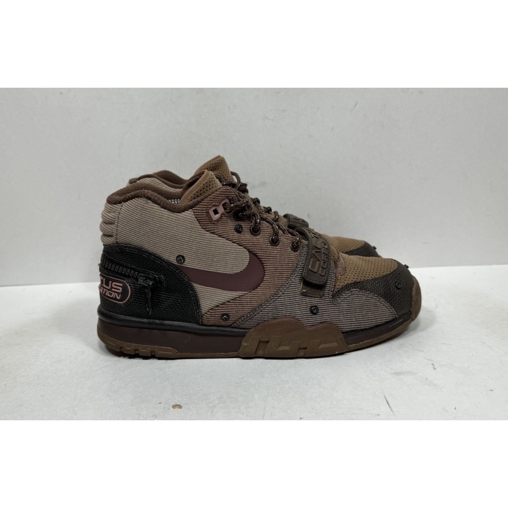 Nike Air Trainer 1 CJ Travis Scott Brown DR7515-200  Men's Size 8.5 Shoes